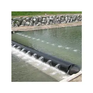 高速発送液体ゴムダム川用インフレータブル水充填ゴムダム