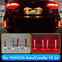 Luces traseras súper brillantes, lámpara de freno, Reflector de parachoques, conjuntos de lámparas, lámpara de señal de giro, tipo rejilla para Toyota Corolla 2019