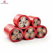 Mesin Terowongan Hao Cheng UGFP Kabel Fleksibel Berpelindung Isolasi EPR Selubung CPE-Konduktor Tembaga 6/10kV -30~+60