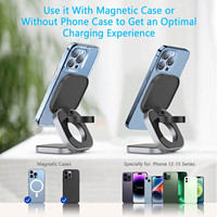 Usine OEM ODM AnFuYou 2026 Nouveau support de charge sans fil magnétique pliable 3-en-1 15W à charge rapide pour smartphone, montre et écouteurs