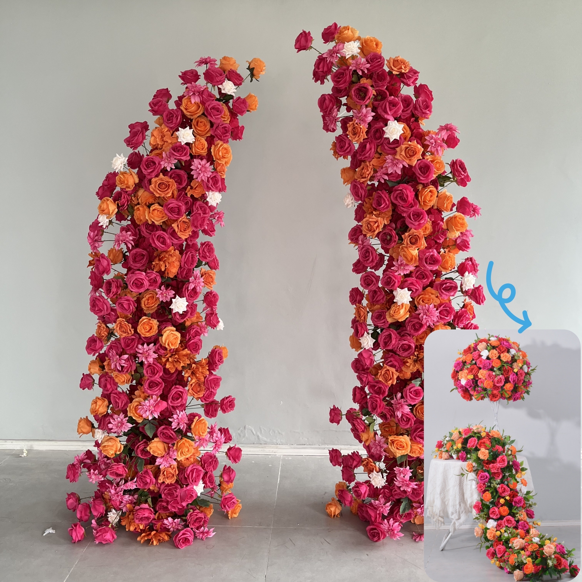 Arancione+Rosa acceso