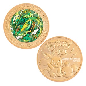 Pokémon, Pikachu, Pièces de monnaie commémoratives, Médailles commémoratives, Cadeaux de merchandising anime, Cadeaux de collection - Product Image 2