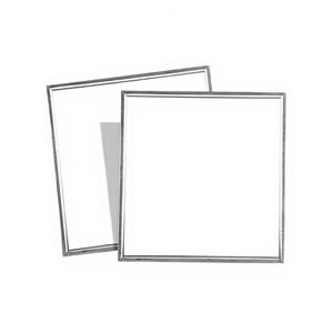 ไฟ LED 600x600 แบบฝังฝ้าเพดาน ป้องกันแสงแยงตา สำหรับภายนอกอาคาร วัสดุ ABS พร้อมแผ่นยิปซัม ขนาด 60x60 ค่า CRI สูง (Ra90) - Product Image 1