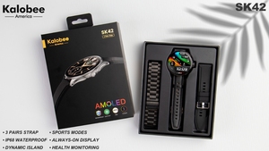 Sk42 감정 피로 감지 스마트워치 2024 패션 웨어러블 기기 AMOLED 요산 지질 스마트워치 - Product Image 4