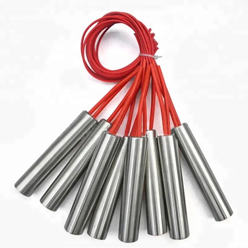120v 1000w electric stainless steel rod cartridge heater for car cylinder cleaning