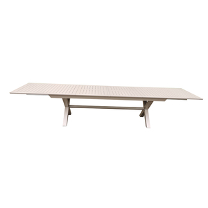 Table de salle à manger extensible moderne en aluminium pour l'extérieur, idéale pour hôtels et restaurants - Modèle 2638CH - Product Image 1