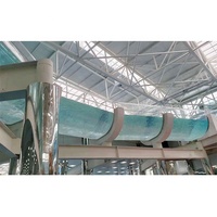 Feuille acrylique personnalisé en usine, parc aquatique, rivière, étanche, Tunnel, parc d'attractions, en acrylique