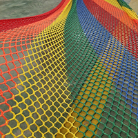 Clôture de périmètre Qianshun en polyéthylène/polyester pour terrains de basketball intérieurs/extérieurs et filet de volley-ball noué