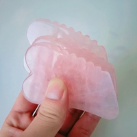 Ensemble de Gua Sha en pierre de jade HZ, outil de raclage et de massage pour le visage, lifting et raffermissement, soin de la peau, masseur facial Guasha