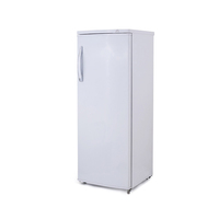 Refrigerador con máquina de hacer hielo de energía solar, congelador comercial compartimentado de varias capas, gran capacidad de 180L