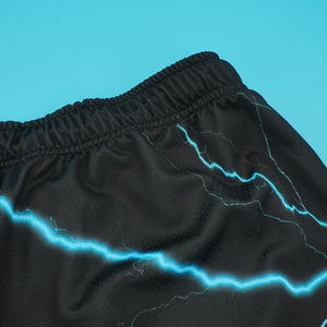 Short en maille double couche pour gymnastique basketball, short en maille graphique 100% polyester de haute qualité - Product Image 4