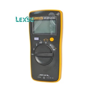 Multimètre numérique 101, multimètre professionnel 6000, voltmètre, testeur électrique à gamme automatique, polymètre Lexso - Product Image 1