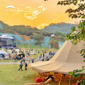 Grote Luxe Glamping Houten Paal <span class=keywords><strong>Tipi</strong></span> Marquee <span class=keywords><strong>Tent</strong></span> Voor Outdoor Bruiloft En Evenementen - Product Image 4