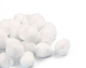 Boules de coton stériles jetables, douces et absorbantes, coton médical pour les soins des plaies, clinique, premiers secours - Product Image 3