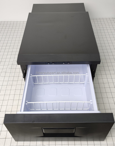 Réfrigérateur de voiture, camion, SUV, tout-terrain, OEM ODM, 12V/24V, avec tiroirs, congélateur, boissons, 31L, boissons, crème glacée, cuisine, remplacement - Product Image 2