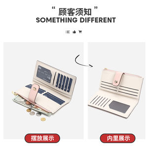 Portefeuilles longs pour femmes de marque <span class=keywords><strong>FOXER</strong></span> en gros, porte-cartes, porte-monnaie, portefeuille en cuir imprimé, portefeuilles pour femmes - Product Image 4