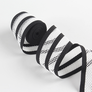 Giá thấp màu Đen/Trắng vành đai đàn hồi Nhà cung cấp Polyester vành đai đàn hồi cho hàng may mặc - Product Image 4