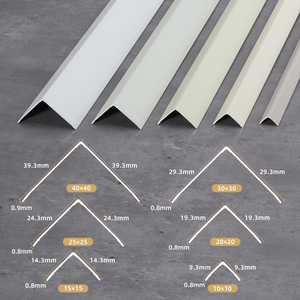 Perfil <span class=keywords><strong>en</strong></span> forma <span class=keywords><strong>de</strong></span> L blanco <span class=keywords><strong>de</strong></span> aluminio <span class=keywords><strong>de</strong></span> alta calidad, diseño Interior elegante para el hogar para decoración <span class=keywords><strong>de</strong></span> <span class=keywords><strong>pared</strong></span>, protectores <span class=keywords><strong>de</strong></span> esquina <span class=keywords><strong>de</strong></span> aleación <span class=keywords><strong>de</strong></span> aluminio - Product Image 3