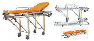 Brancard médical pliable pour hôpital, <span class=keywords><strong>ambulance</strong></span>, transport de patients, chariot de transport, lit de soins intensifs, brancard d'<span class=keywords><strong>ambulance</strong></span> - Product Image 3