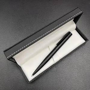 JX-ma1 Werbegeschenk geschäft geschenk mattschwarz Oberfläche metallstift premium langlebig drehbarer Kugelschreiber