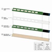 Fabricante Personalizado de Circuitos Impresos Flexibles FPC de una Sola Cara, Circuitos de Sensor, Interruptores de Membrana, Capas de Circuito, Conectores, Teclado