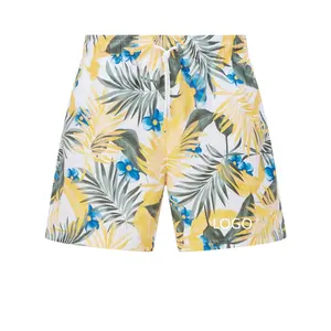 Wholesale Custom Summer Designer Swimwear Printed Shorts Beachwear One Piece Men Surfing Swim Trunks Beach Shorts For Men