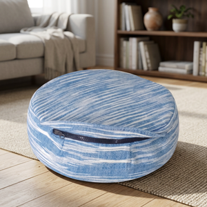 Patrón yute almohada cojín alforfón casco relleno Lumbar decoración del hogar meditación Asana Hospital uso sofá - Product Image 2