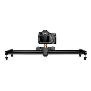 Heiße L4X-BE Vlogging Video Face Object Tracking Kleiner motorisierter Klapptisch Dolly Cart Camera Slider mit Motor Moving Dolly - Product Image 1