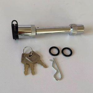 Verrou de <span class=keywords><strong>remorque</strong></span> robuste avec clés, <span class=keywords><strong>antivol</strong></span>, pour camions, SUV, VR et porte-vélos - Product Image 5