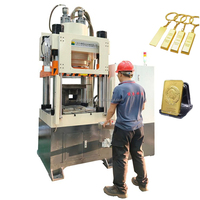 Sistema CNC Servo para Prensa Hidráulica de 300 Toneladas con Estructura en H y Cubierta Protectora