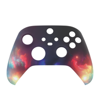 Coque de sublimation Nebula Vibes pour manette Xbox Series S X PC, coque avant avec pavé tactile pour manette Xbox Series X S, pièces de jeu DIY
