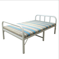 Lit simple pliable portable, minimalisme moderne, pour la pause déjeuner au bureau, appartement en location, chambre