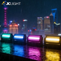 Projecteur Stroboscopique Extérieur 1200W RGBW IP65 Étanche pour Scène DJ, Effet Flash, Tête Mobile, Stroboscope 5-en-1 LED City Color