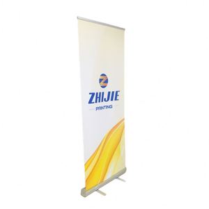 Stand de Exhibición Publicitario Portátil Ligero Personalizado, Banner Enrollable Retráctil de Aluminio - Product Image 1