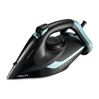 Fer à vapeur électrique SOKANY11057 avec semelle en céramique, 2400W, haute puissance, usage domestique