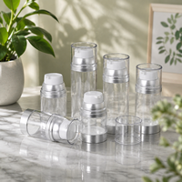 Flacon pompe à vide AS 80-250 ml avec filetage 603, sans air, pour emballage de sérum et lotion cosmétique – Vente directe usine