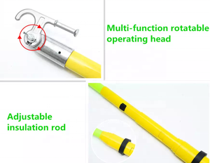 Regolabile di isolamento in fibra di vetro Telescopica Operativo hot <span class=keywords><strong>Stick</strong></span> - Product Image 3