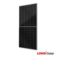 Panneaux solaires Longi Himo LR5-72HGD 560~590W, bifaciaux, monocristallins, en silicium HPDC, double vitrage, panneaux solaires Longi Hi-mo X10