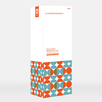 Boîte d'emballage de produits en papier pliable avec impression de Logo