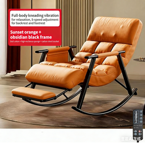Fauteuil de <span class=keywords><strong>massage</strong></span> relaxant pour tout le corps avec vibration, chauffage <span class=keywords><strong>lombaire</strong></span> et ajustement du cou et des épaules - Product Image 3