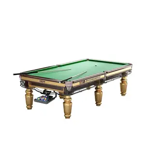 Fabriek Groothandel Sportmachine Snooker & Biljarttafel Oefenapparatuur Zwembad Biljarttafel Met Gratis Logo