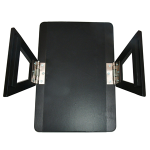 Modern Style Bamboo Arm Tray <strong>Foldable</strong> Side <strong>Couch</strong> <strong>Table</strong> for Eating Drinking Snacks Wooden Living Room Furniture for Home Use - Product Image 4
