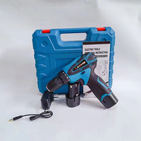 Jeu de perceuses sans fil rechargeables 21V Tournevis à percussion à trois fonctions avec marteau variable et à deux vitesses Outils à main de bricolage