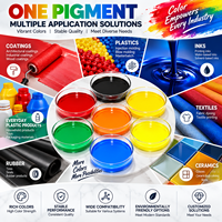Pâte colorante à base d'eau écologique, forte puissance de coloration, dispersion de pigments pour peinture et revêtement, fabricant OEM