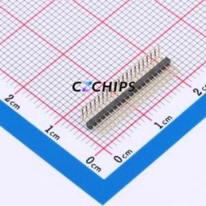 GPCB101-2002A003C1AA Pin Header Bent Lead Through Hole,P=1mm Connector 1x20P 1mm 1mm Pin Header - Product Image 1