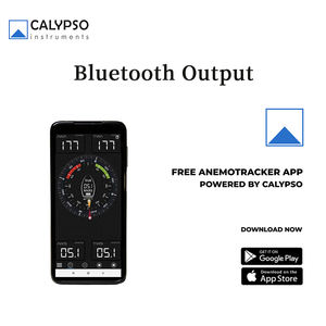 कैलिप्सो cm1037 गैर-इलेक्ट्रिक अल्ट्रा-लो-पावर अल्ट्रासोनिक पोर्टेबल मिनी एनीमोमीटर पवन गति सेंसर और दिशा माप - Product Image 5