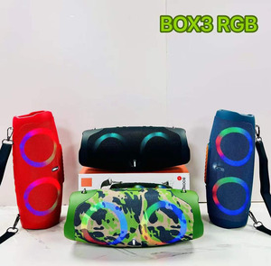 Loa Bluetooth không dây BOOMSBOX3 siêu trầm, chống nước, đèn RGB, chất lượng âm thanh HiFi, loa di động ngoài trời, loa trầm vải - Product Image 4