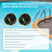 Connecteur de filtre de pompe de piscine 2 pièces SP1500UNPAK2C 1-1/2 pouce compatible avec la connexion de l'alimentateur de chlore