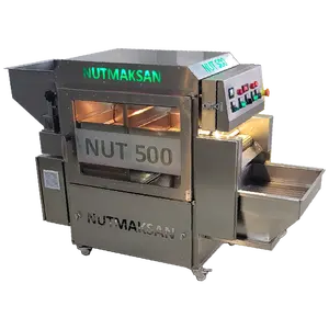 Nuts Roasting Machine High Quality 304 Stainless Steel Easy Use Peanut Hazelnut Seeds Roasting Machine