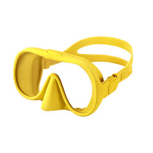 Suministro directo de fábrica Sin marco Buceo profundo Natación Snorkel Máscara DE BUCEO Anti niebla <span class=keywords><strong>Spray</strong></span> Free Media cara Máscara de buceo para adultos - Product Image 3